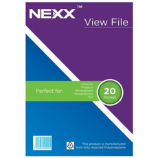 NEXX 20 Pocket View File 